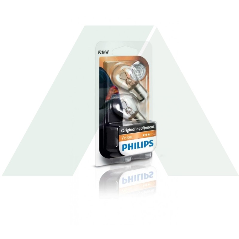 Bec P21/4W 12V frana/pozitie spate/semnal - 2 bucati