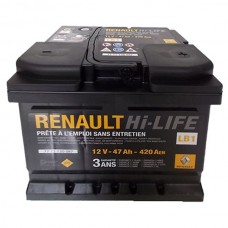 Baterie auto RENAULT 7711130087, 47Ah, 420A, 12V