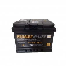 Baterie auto RENAULT 7711130088, 50Ah, 600A, 12V