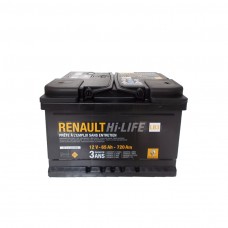 Baterie auto RENAULT 7711130089, 65Ah, 720A, 12V